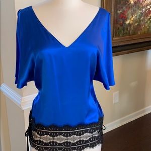 Gorgeous silk top by Diane Samardi